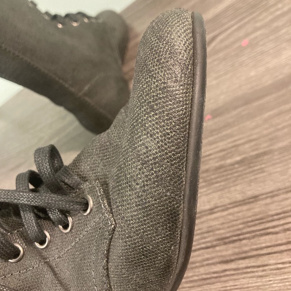 Zanotti knee high coated cotton leather versatile boots - Picture 16 of 16